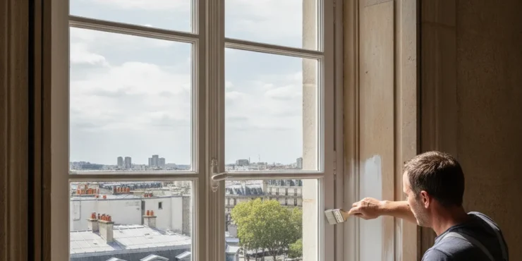 entretenir fenetre haussmannienne